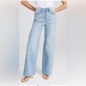 Veronica Beard Taylor relaxed wide leg high-rise